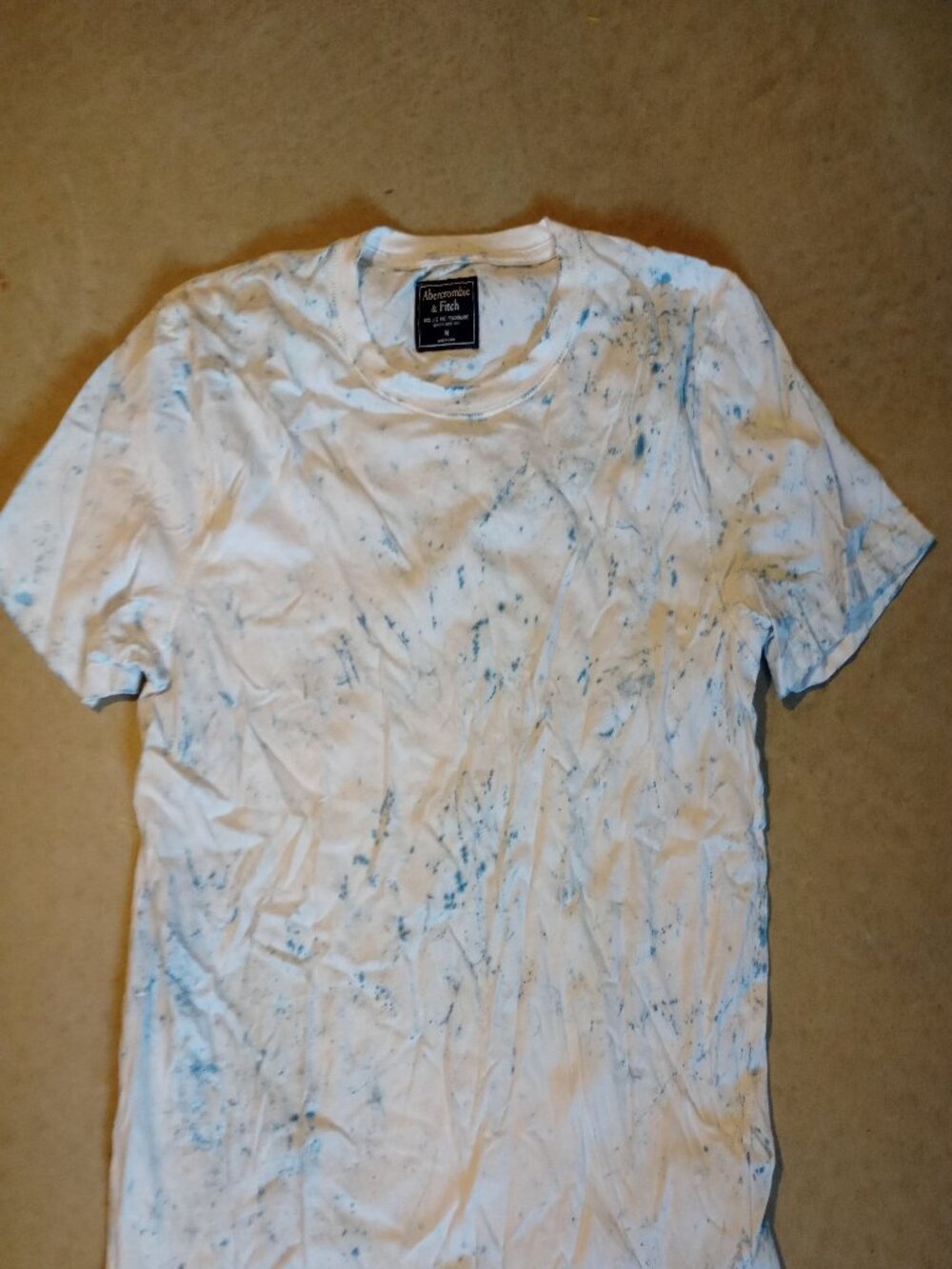 [AF] Men's M Blue Speckled T-shirt